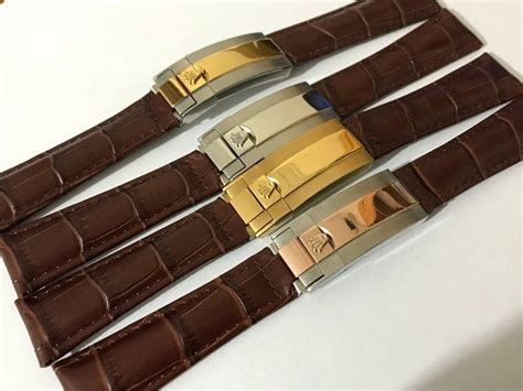 herren armband rolex style|rolex leather band.